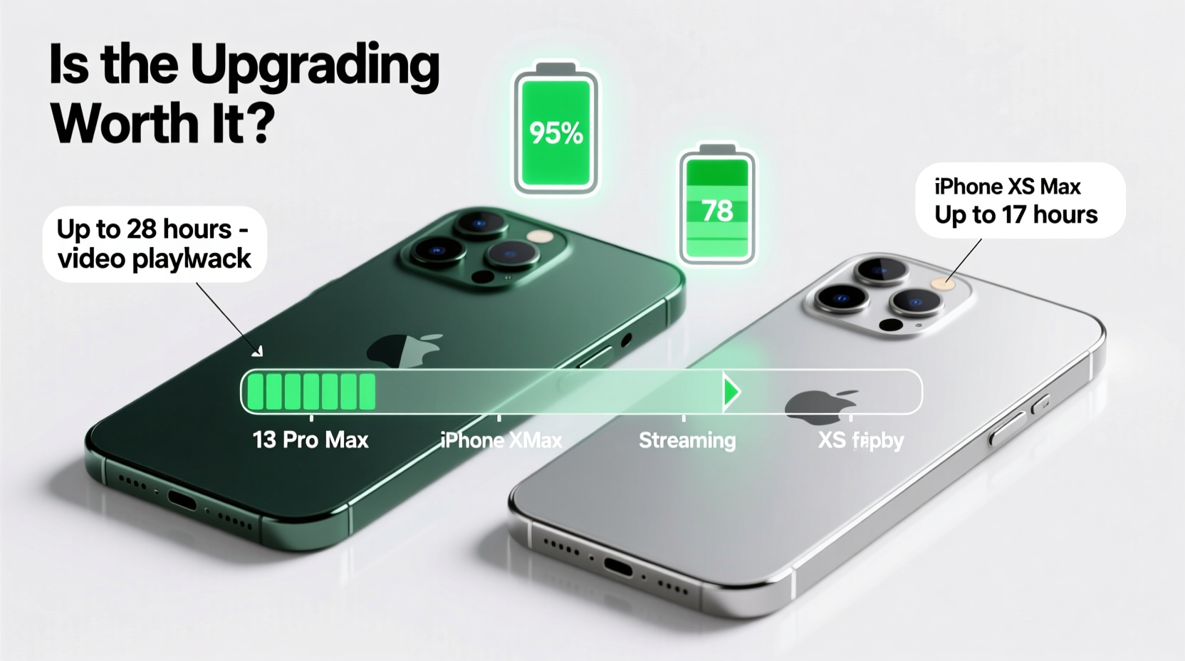 iphone 13 pro max vs xs max battery is the upgrade worth it