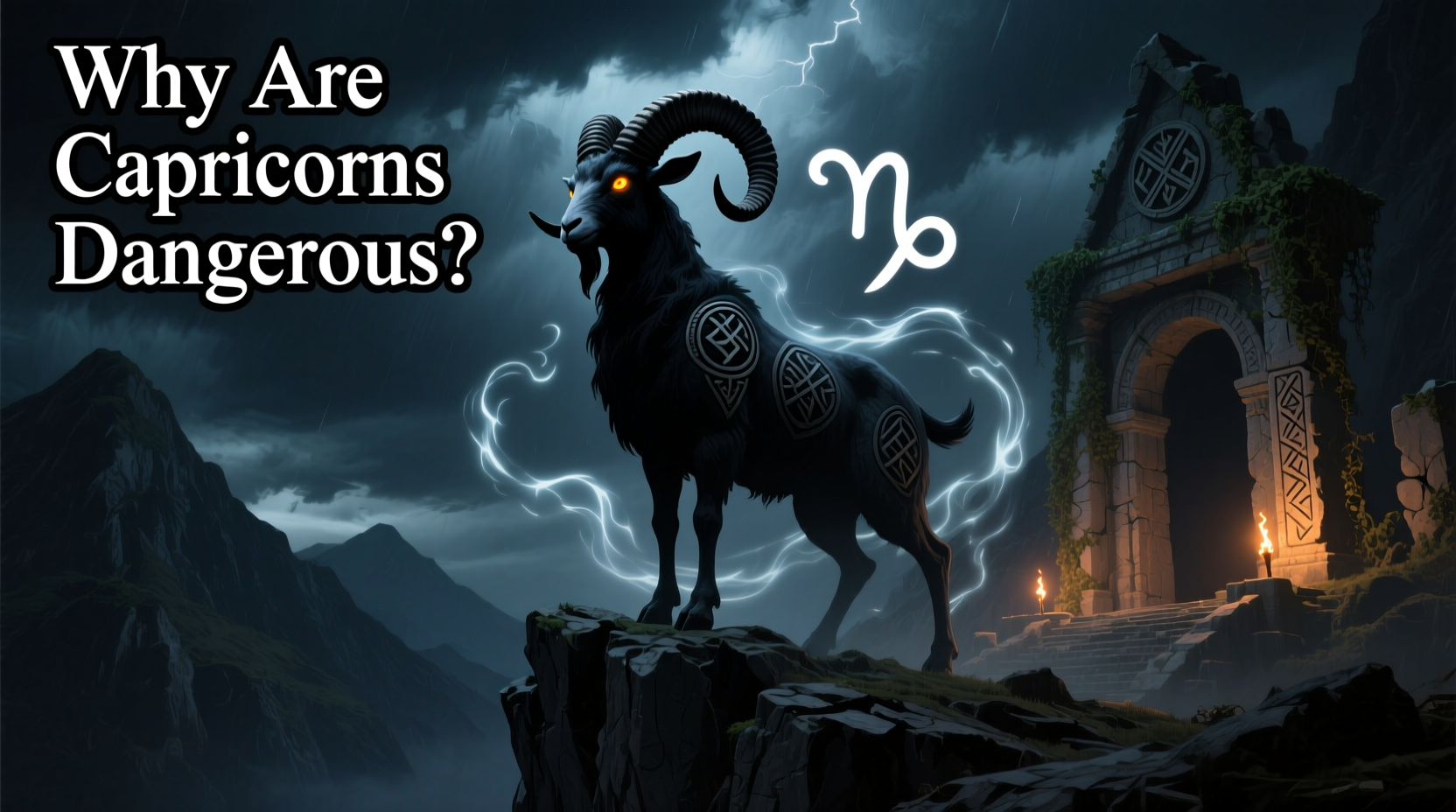 why are capricorns seen as dangerous exploring the dark side