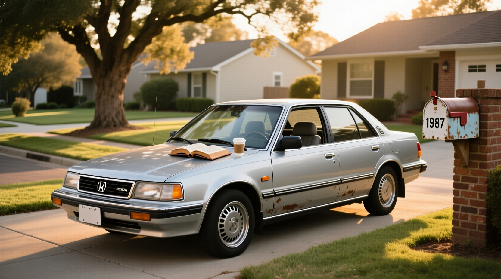 1987 Honda Accord Hatchback exterior view