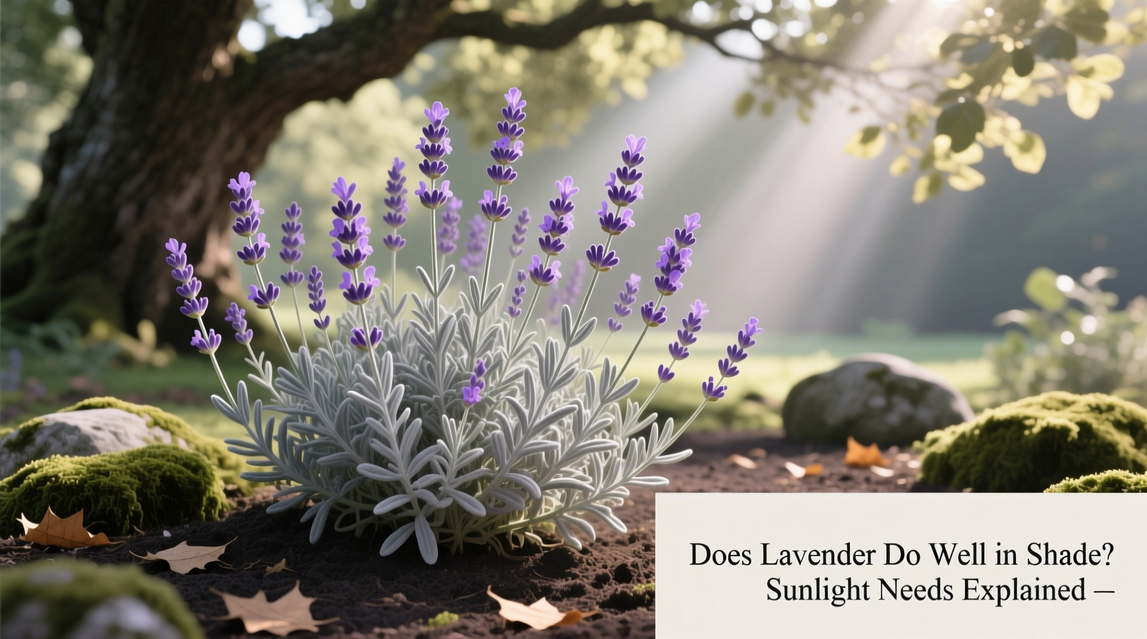does lavender do well in shade
