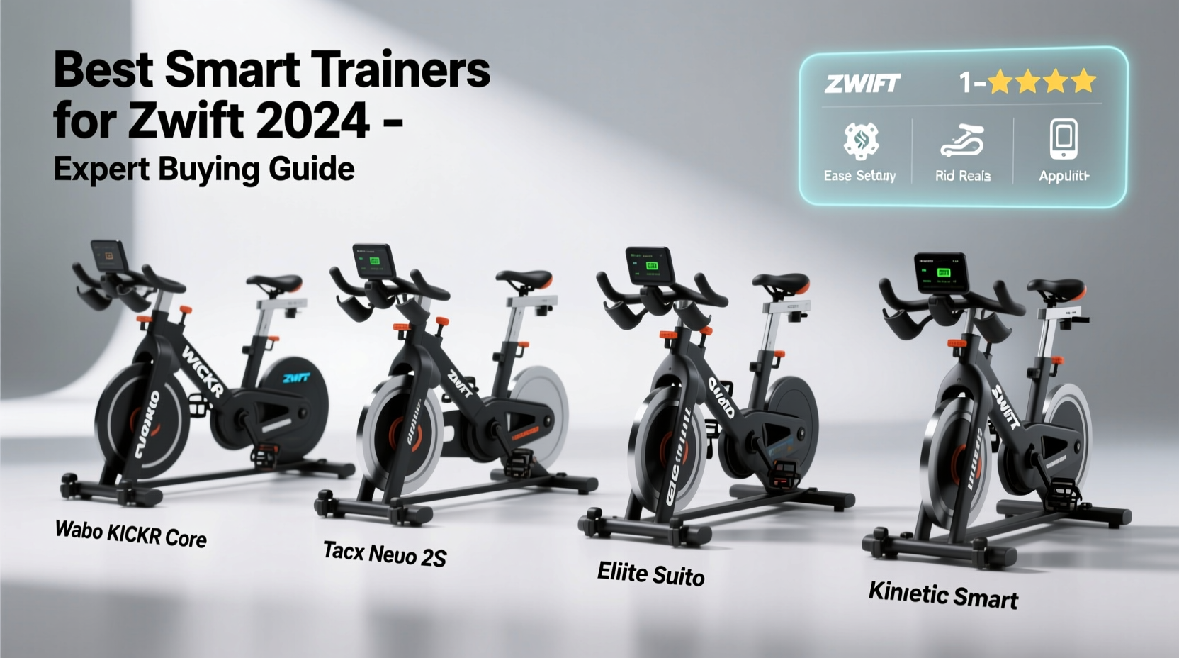 How to Choose the Best Bike Smart Trainer for Zwift: Buying Guide