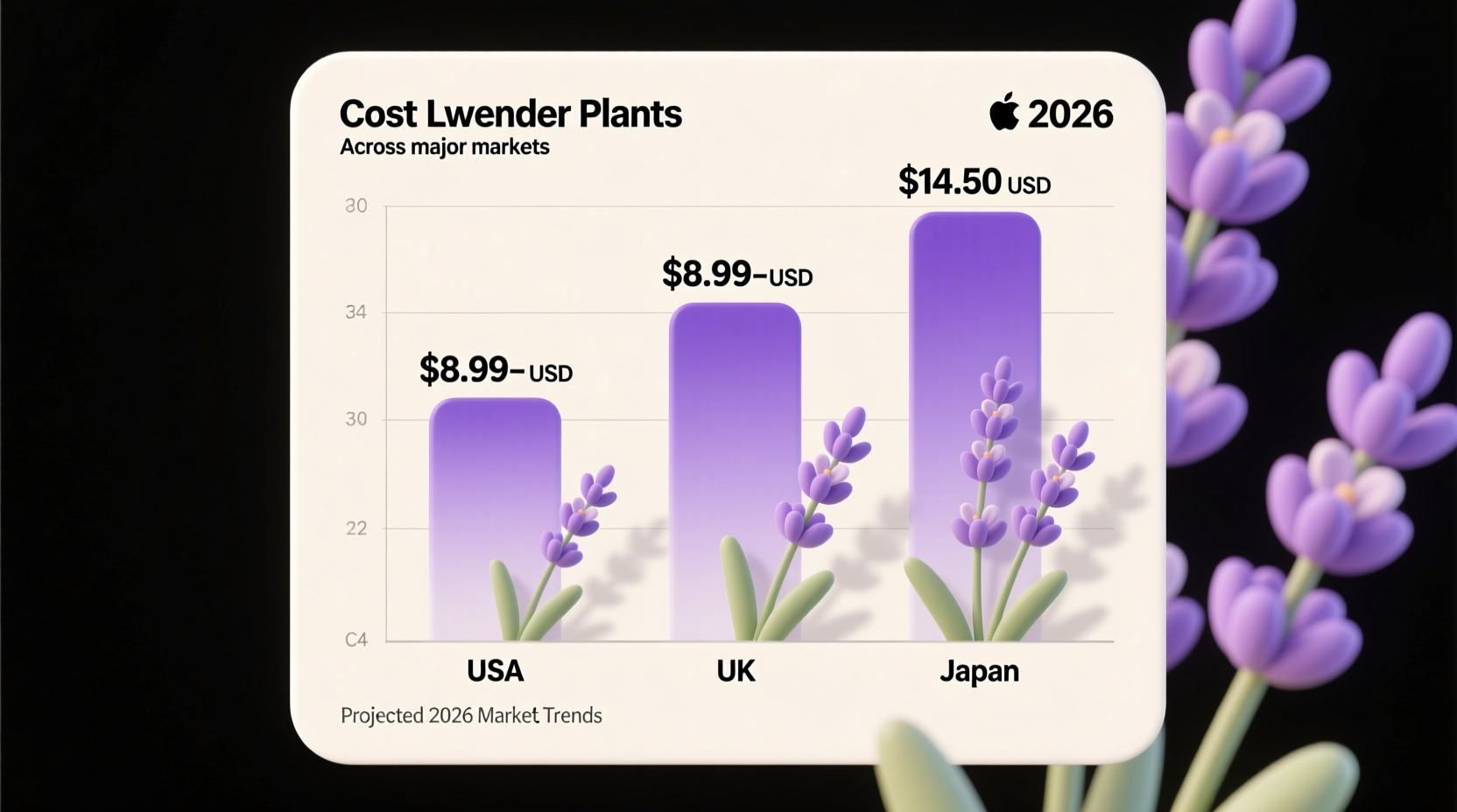 how much do lavender plants cost