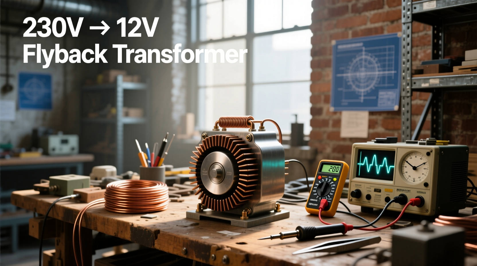 230v to 12v flyback transformer guide