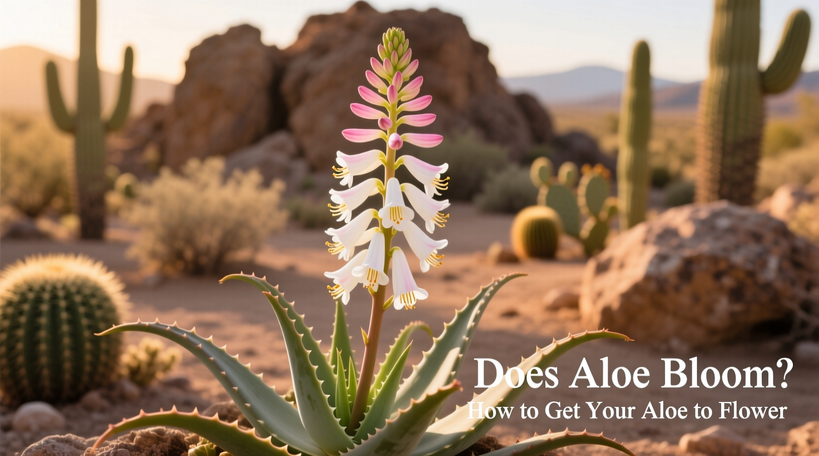 does aloe bloom