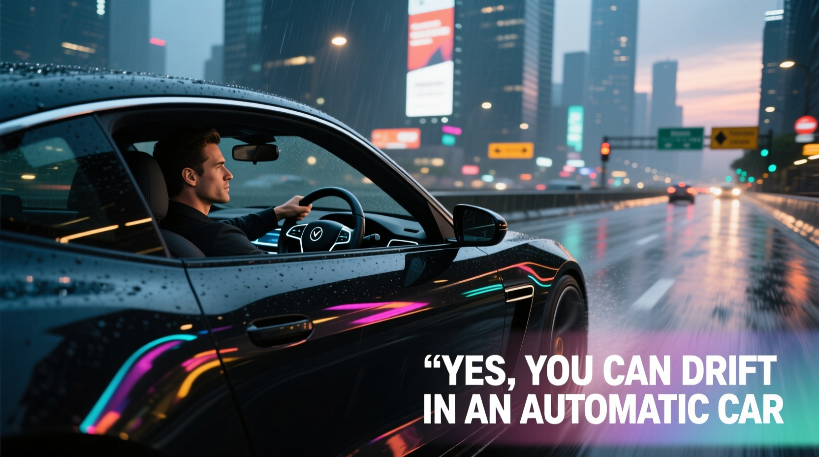 can you drift in an automatic car