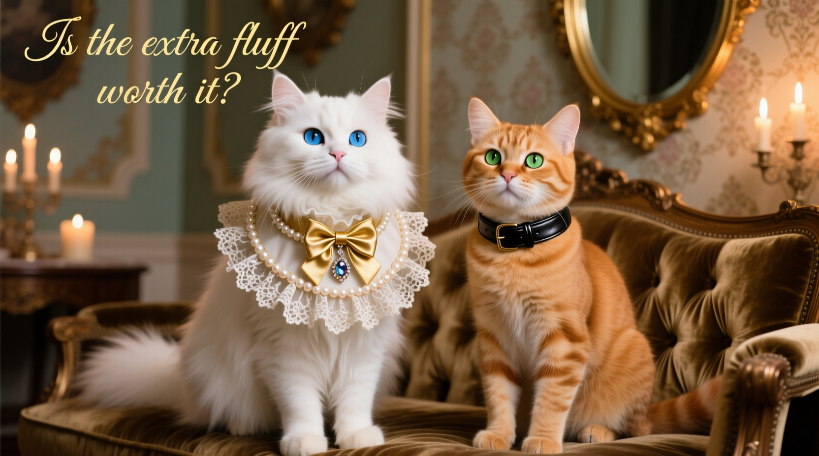 princess cat collar vs regular collar is the extra fluff worth it for your kitty