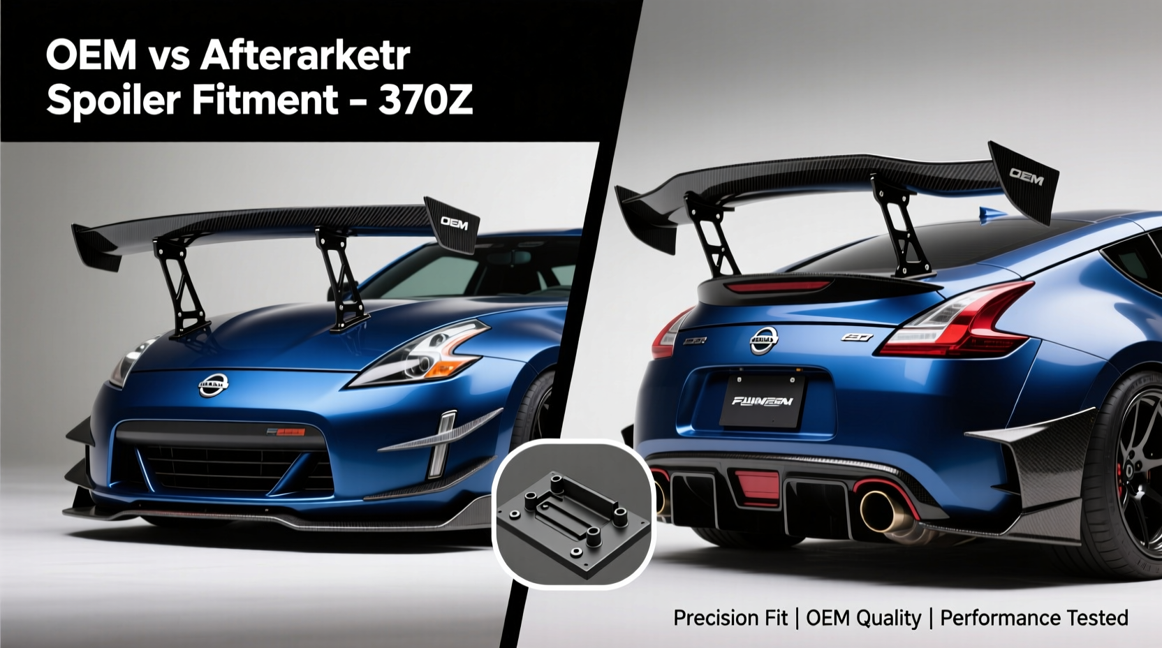 spoiler comparison 370z