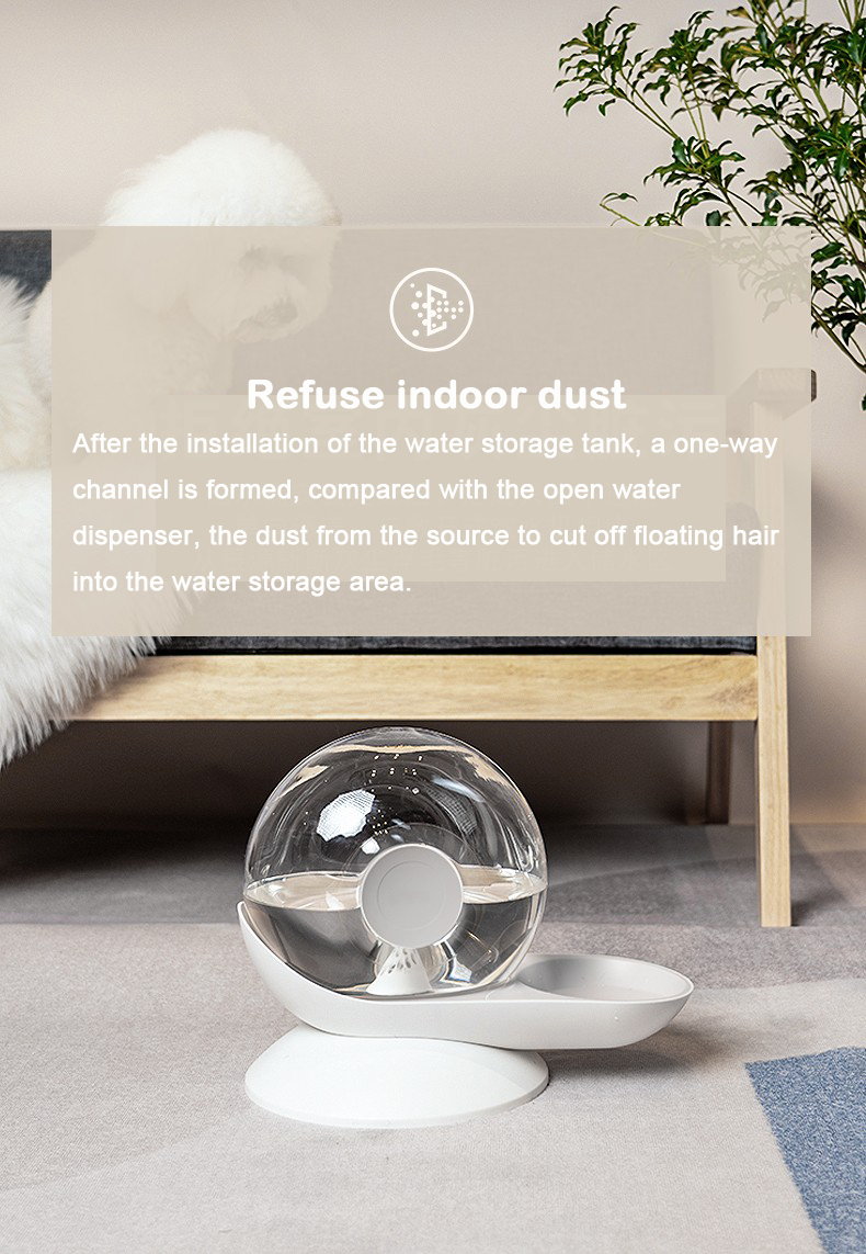 Pet Water Fountain 2.8l Large Capacity Dog Cat Drinking Water Dispenser Feeder Pet Automatic Water Dispenser For Cat Dog