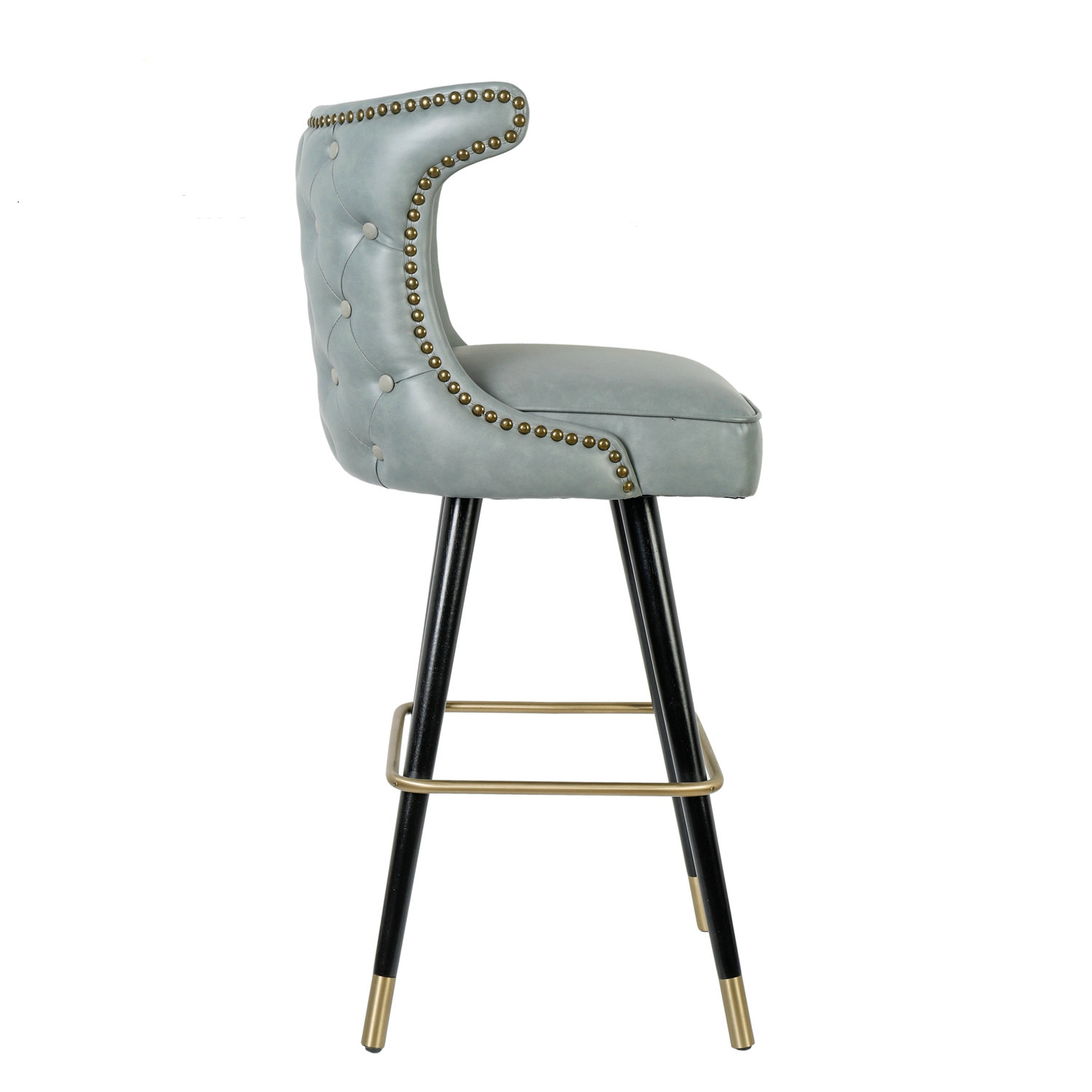 Bar furniture unique leather high counter bar stool