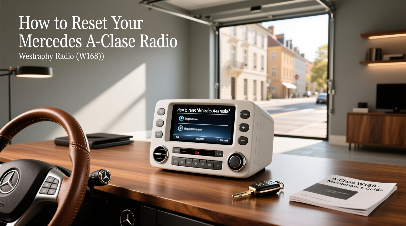 How to choose Mercedes A-Class W168 car radio, How to reset guide