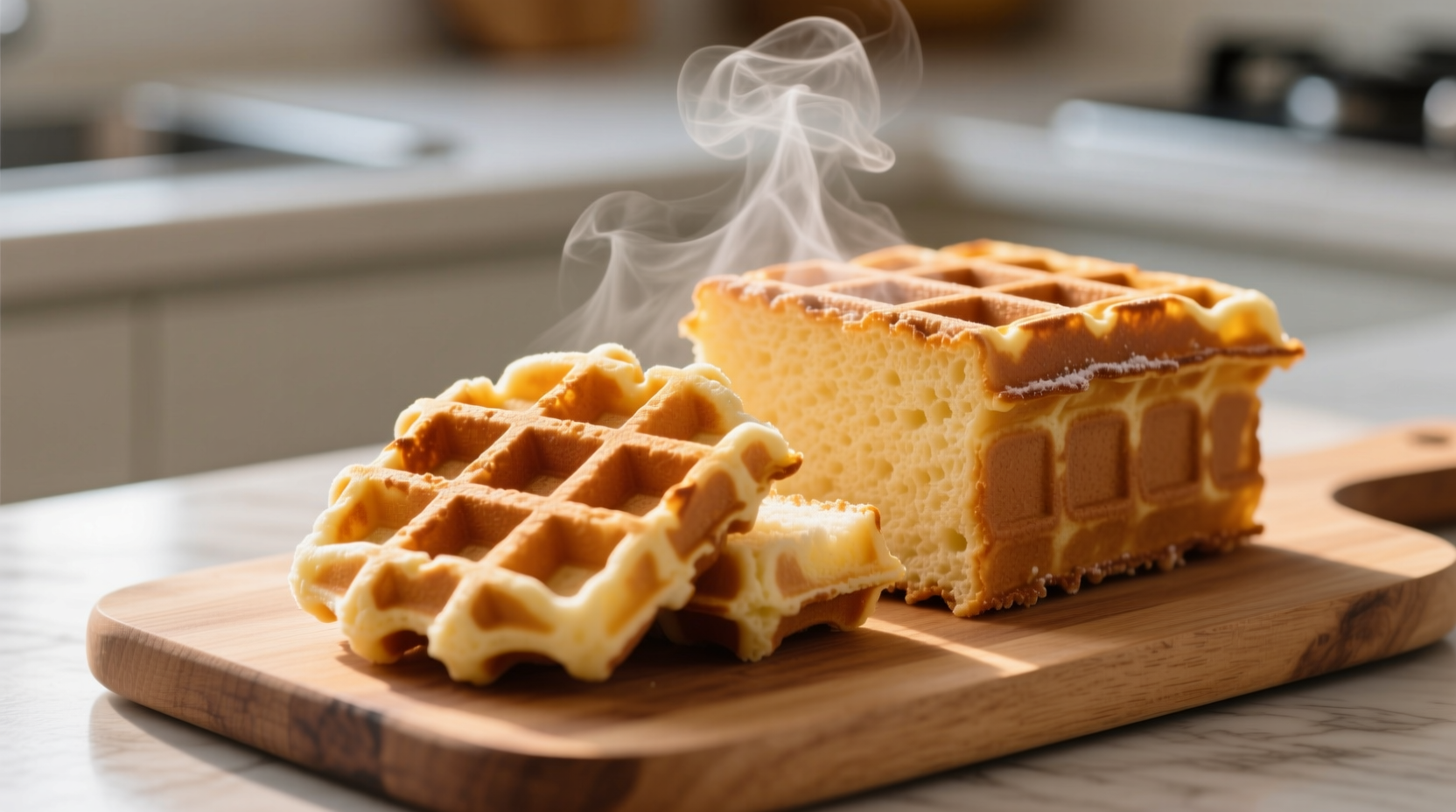 you should waffle slices of frozen pound cake