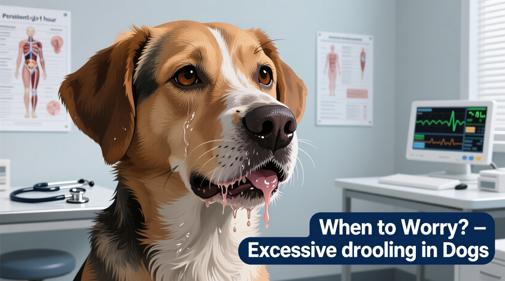 dog drooling excessively causes concerns and when to worry