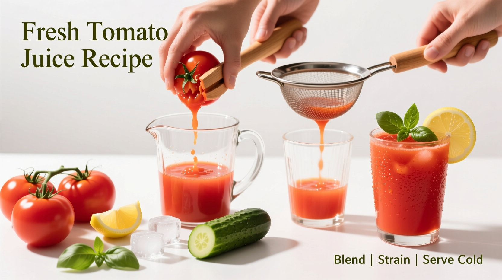how to make a tomato juice