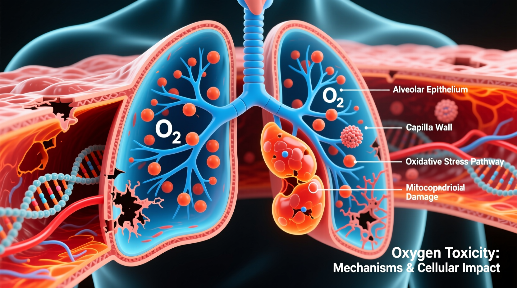 too much oxygen why its harmful and causes toxicity