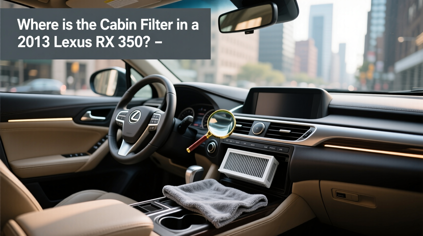 How to Replace Cabin Air Filter in 2013 Lexus RX 350 – Guide