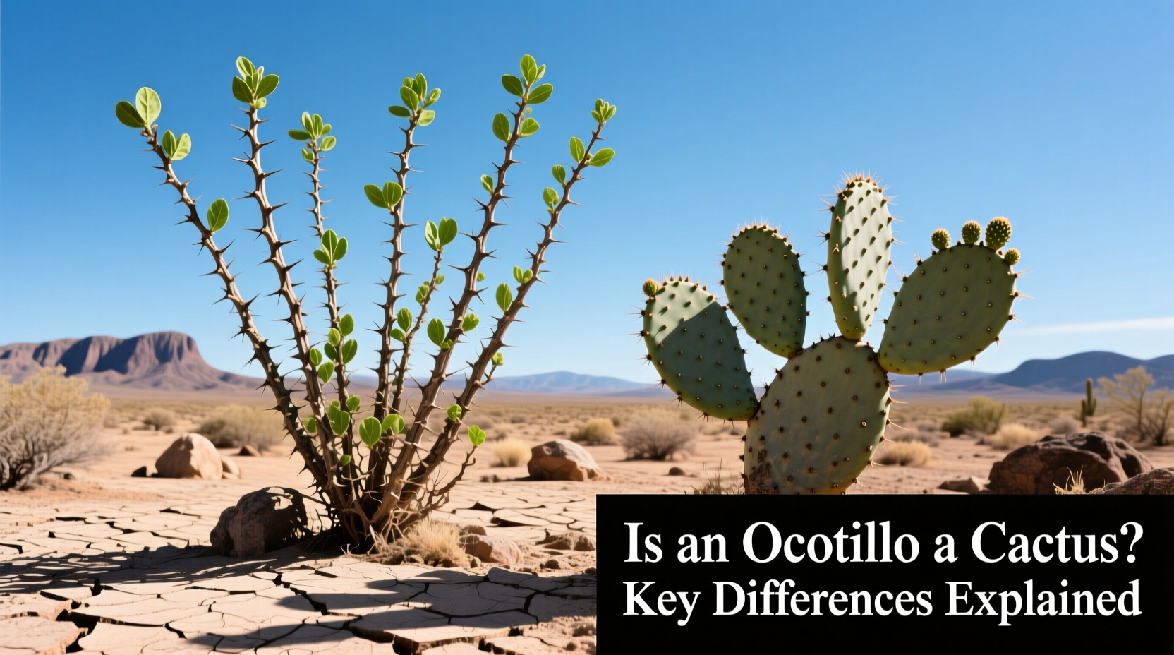 Is an Ocotillo a Cactus? Key Differences Explained