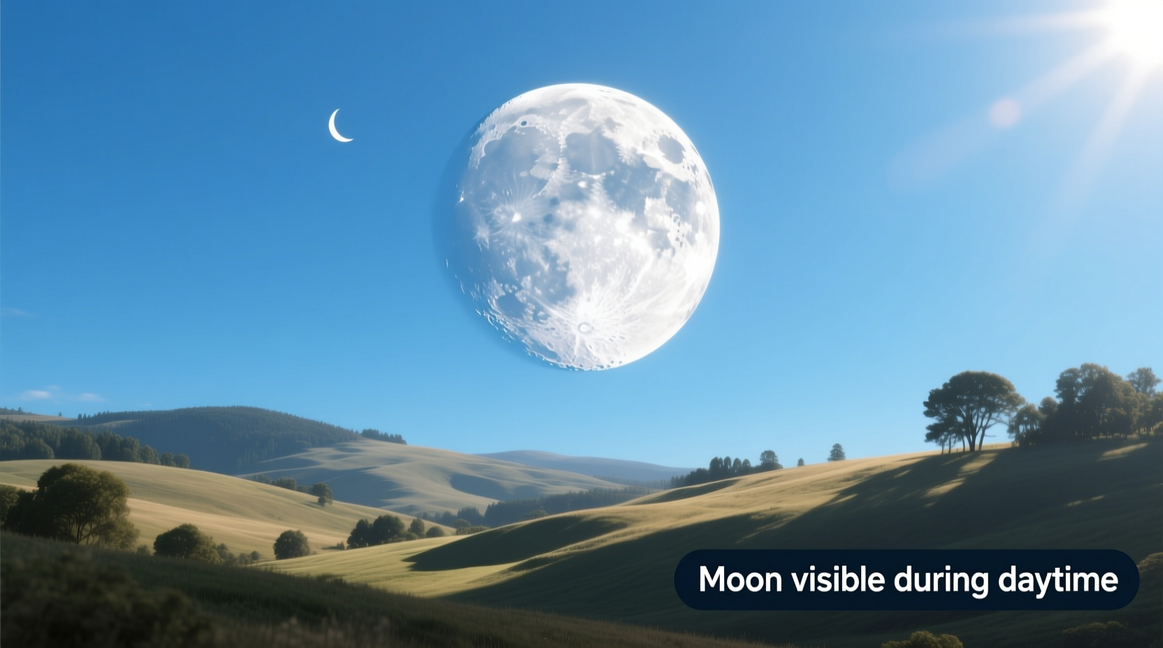 why is the moon visible during the day understanding lunar visibility