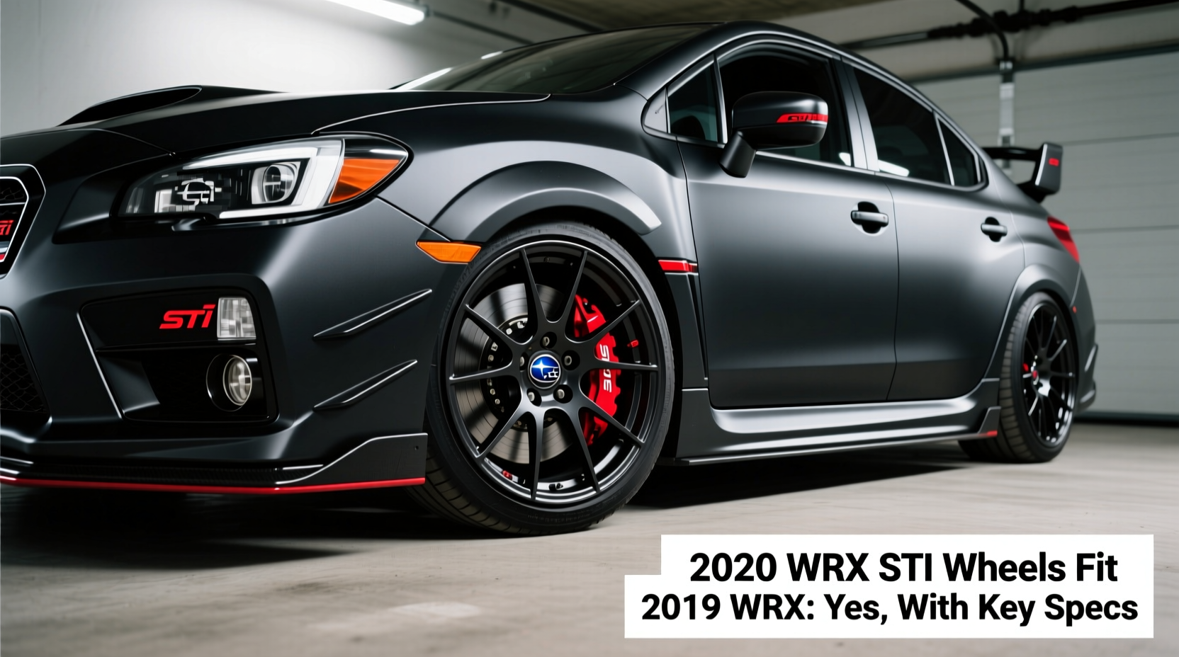2020 wrx sti wheels on 2019