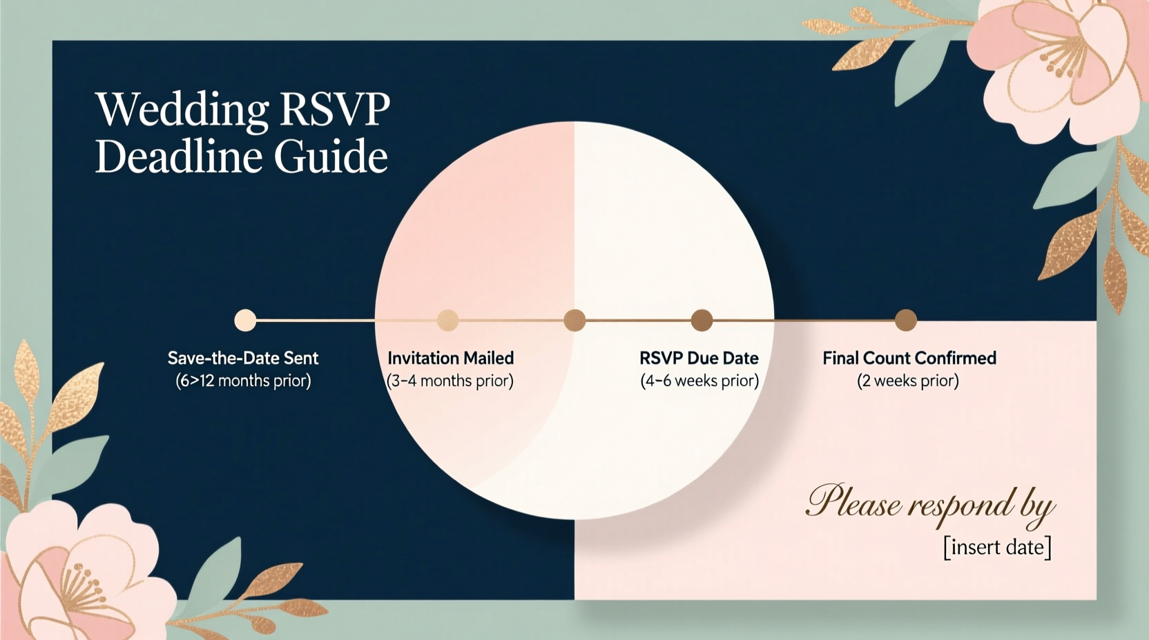 when should rsvp be due for wedding