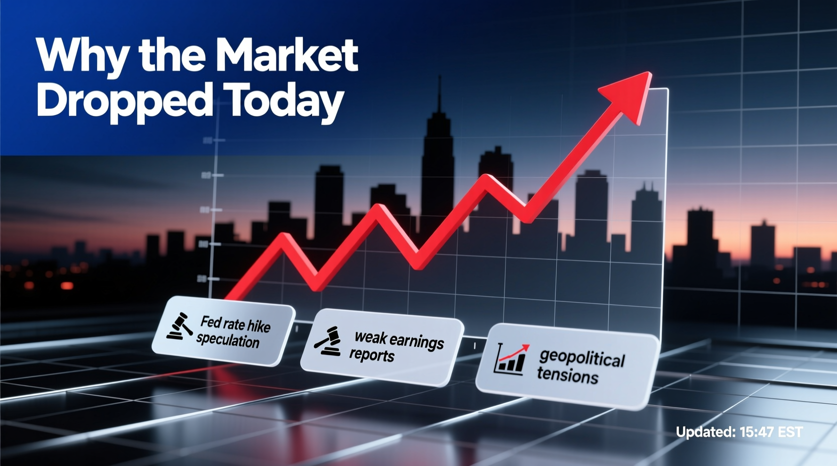 why did the stock market drop today news analysis