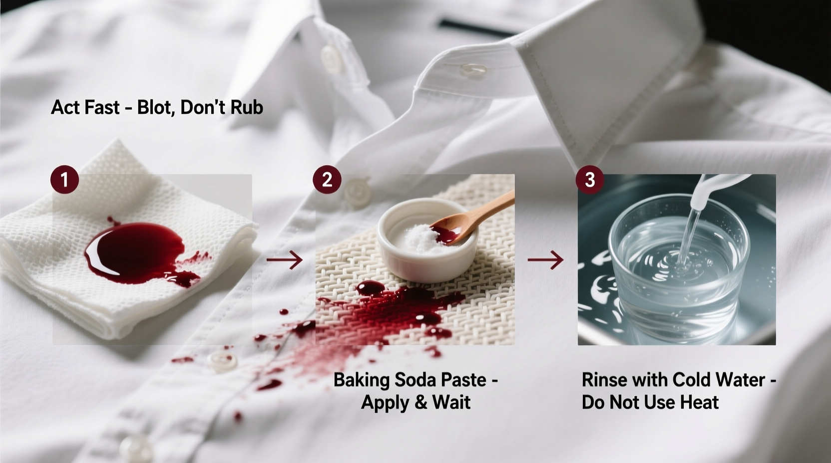 effective techniques to remove red wine stains from clothes without damaging fabrics