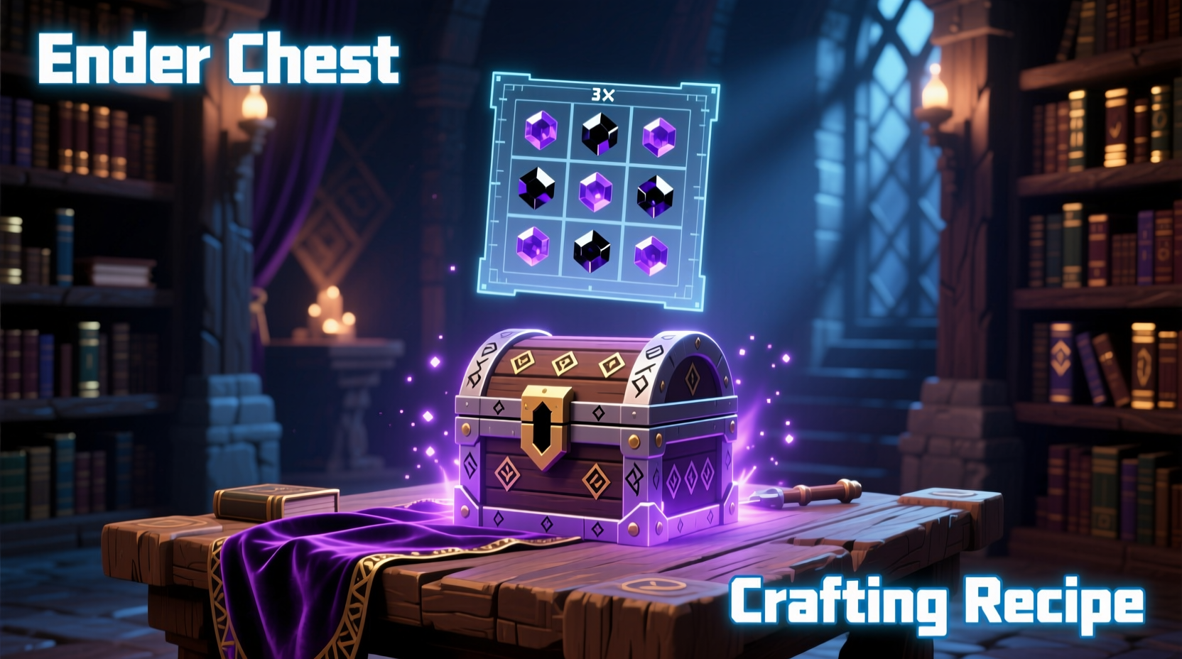 ender chest crafting recipe