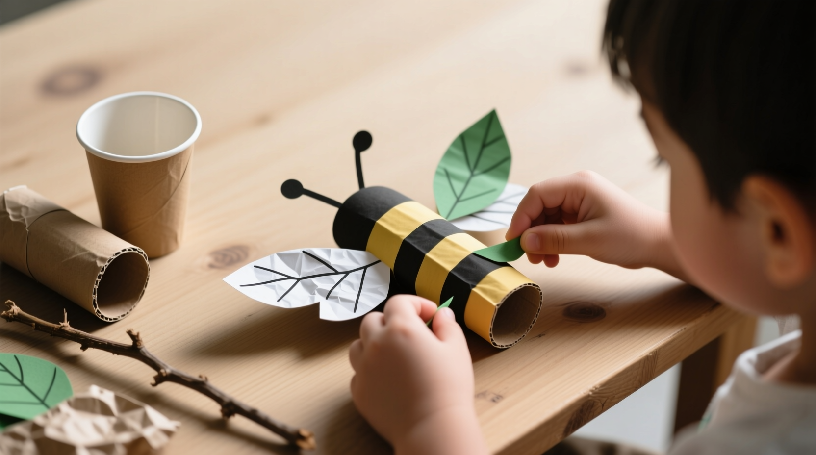 Bee Crafts: DIY Projects for Kids and Environmental Learning