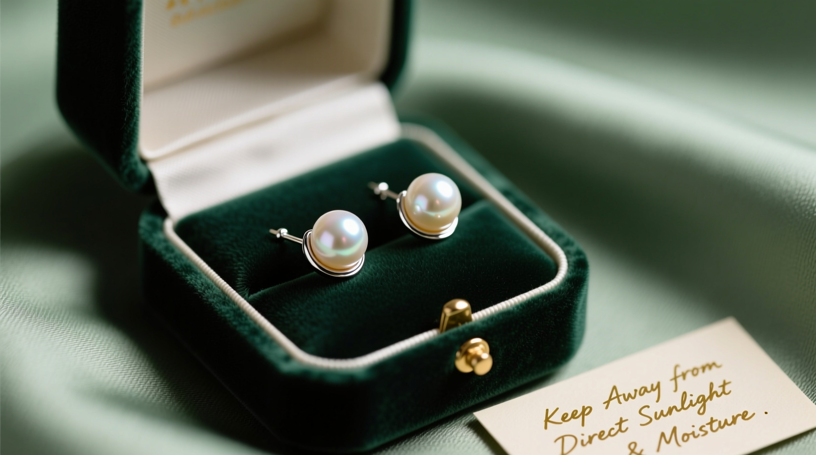 expert tips for safely storing pearl stud earrings to maintain their shine