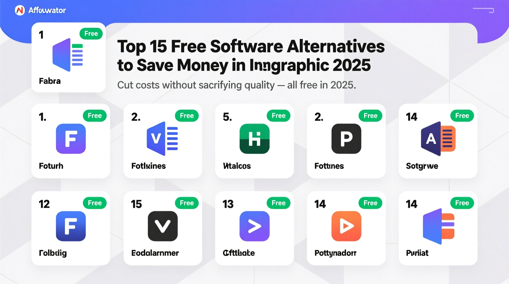 Top 15 Free Software Alternatives to Save Money in 2025