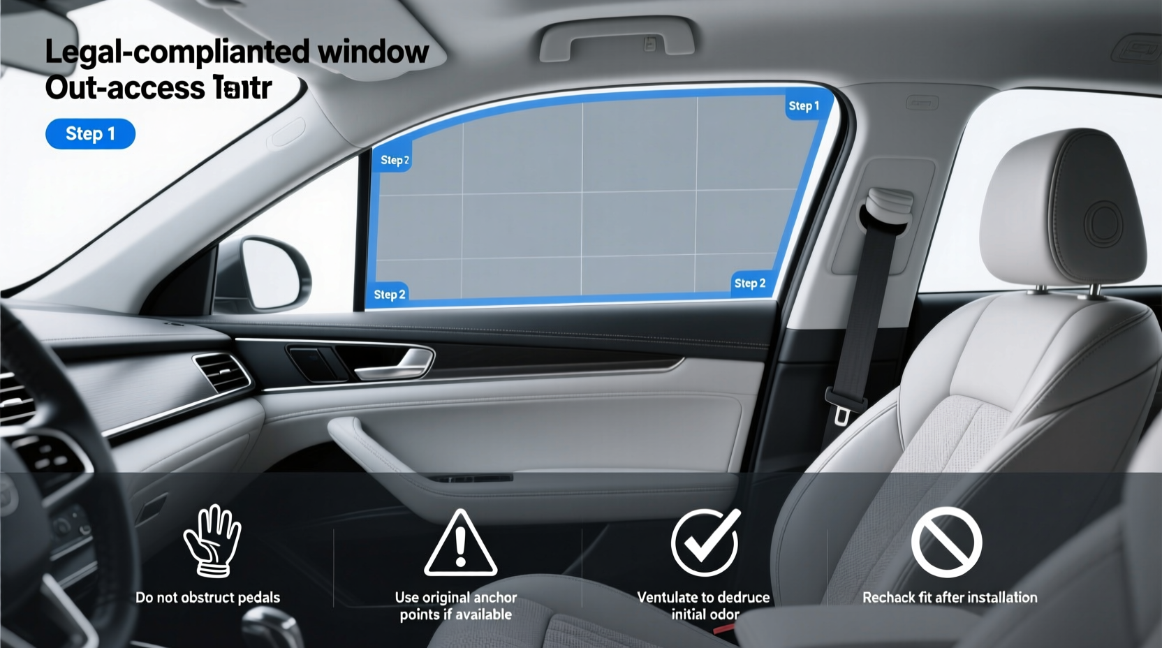 How to Choose Window Tint That Will Keep the Car Legal: A Buying Guide
