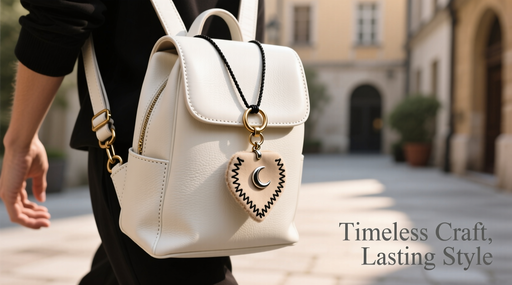 creative ways to secure lambskin pendants on your backpack for lasting style
