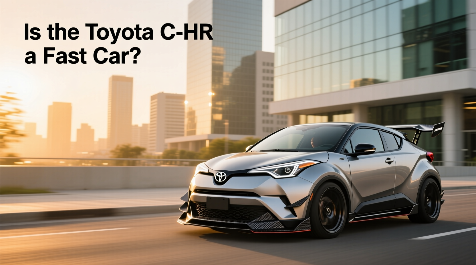How to Choose Toyota CHR Spoiler, Is the C-HR a Fast Car? Buying Guide