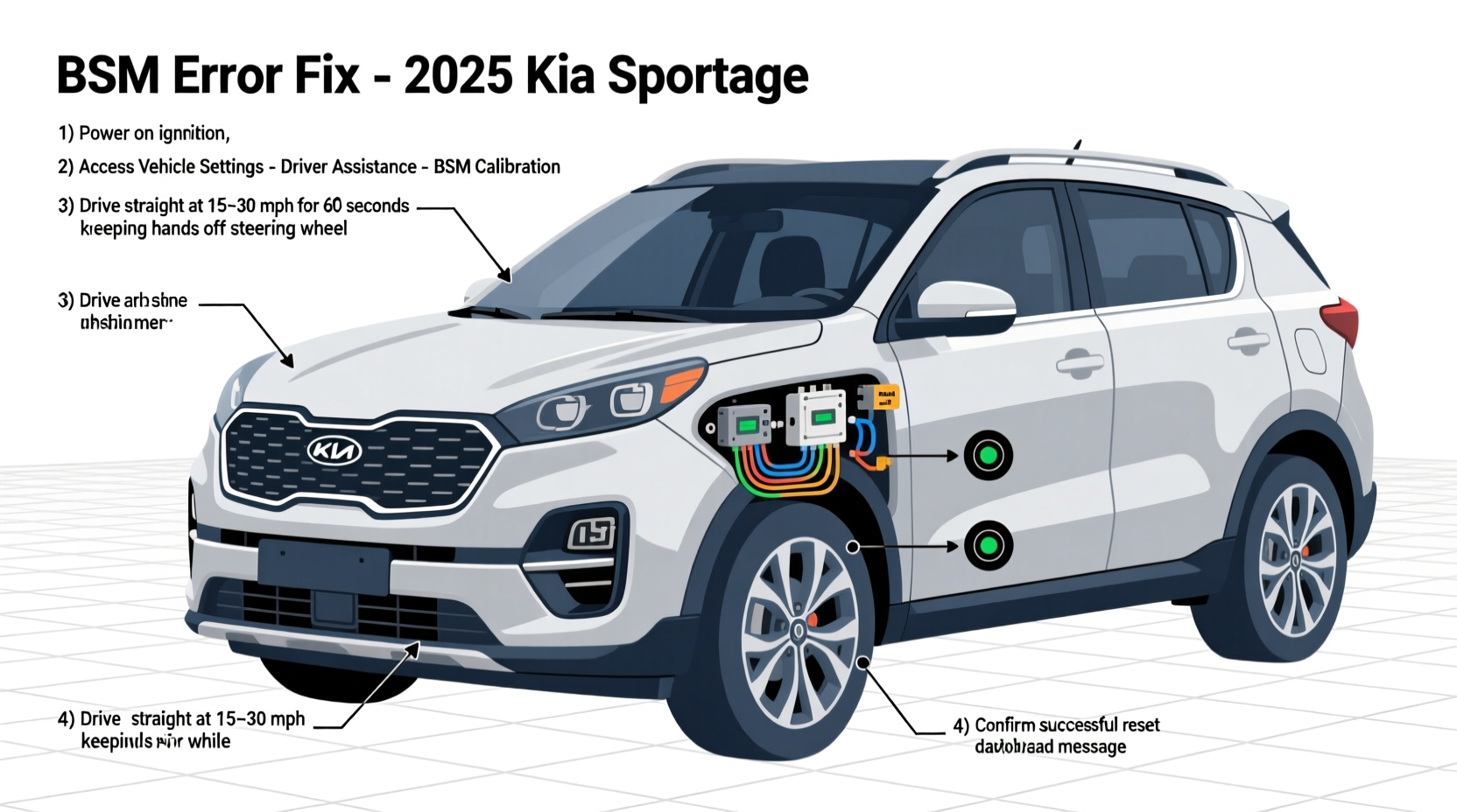 sportage 2025 bsm error fix