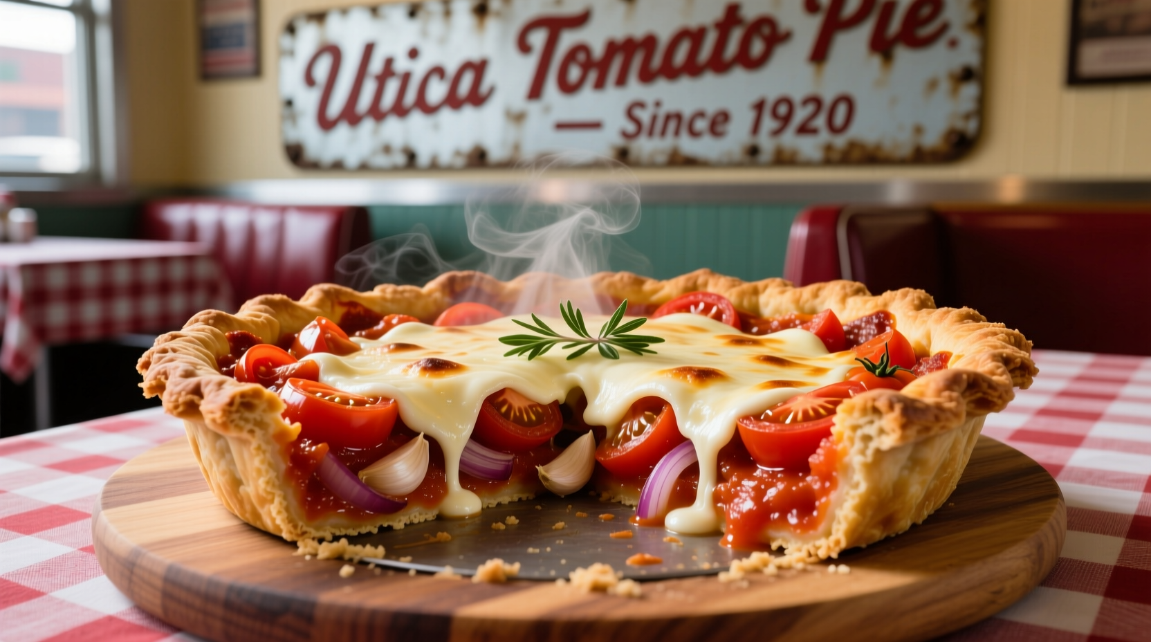Utica Tomato Pie: History, Characteristics & Authentic Recipe