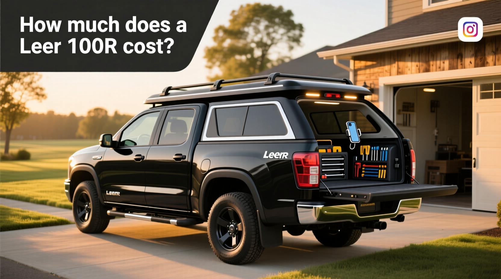 How to choose truck topper,How much does a Leer 100R cost?
