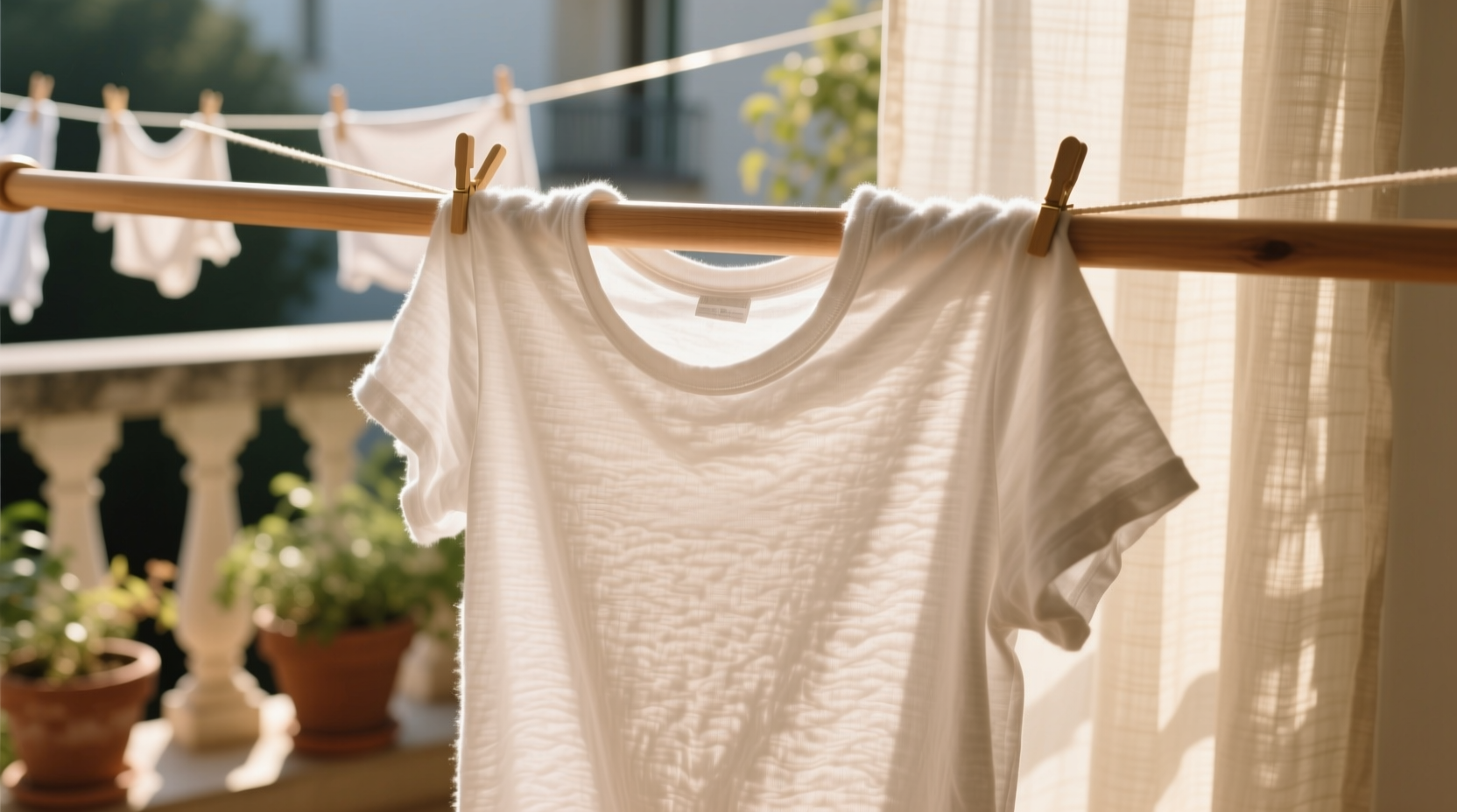 how to keep clothes soft after air drying