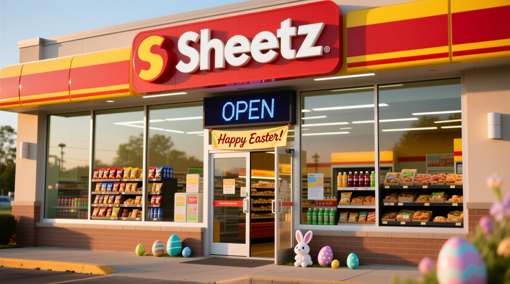 is sheetz open on easter