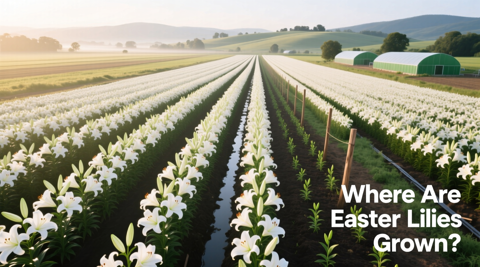 where are easter lilies grown