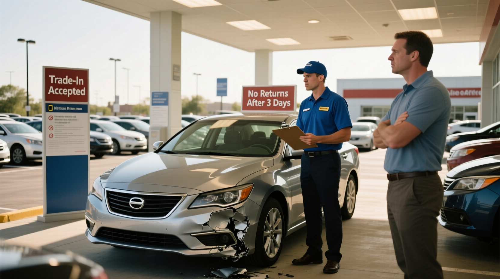 can a dealership take a car back