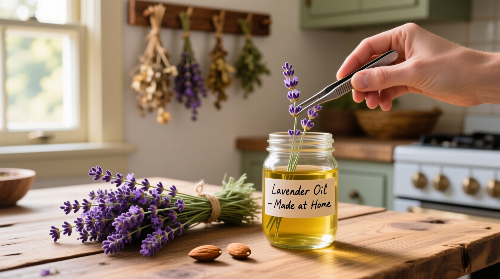how do i make lavender oil