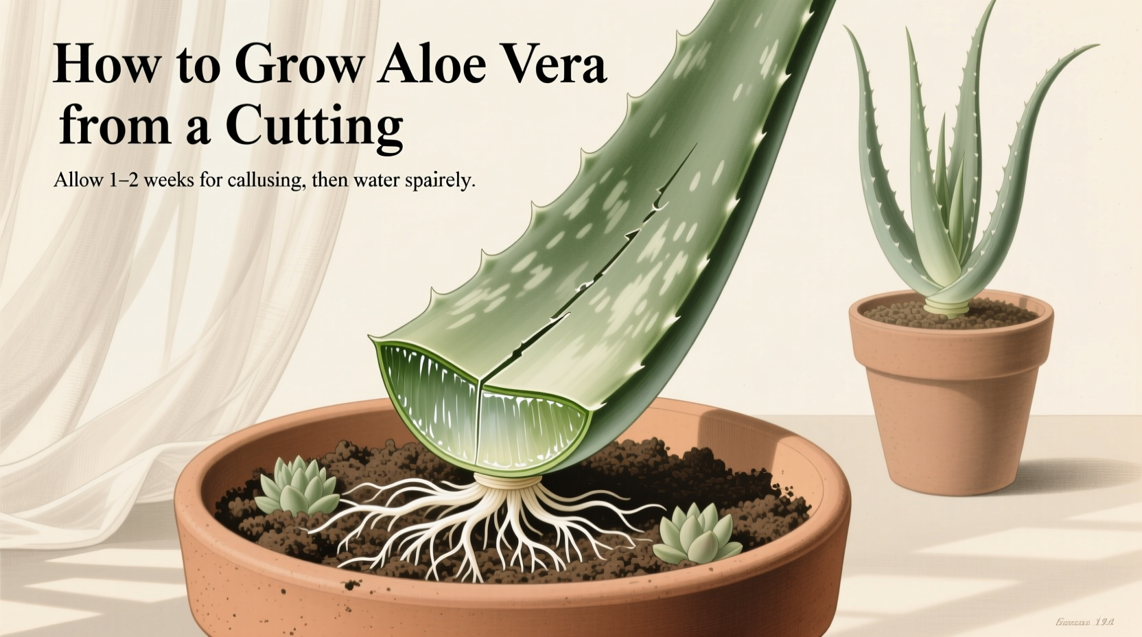 How to Grow Aloe Vera from a Cutting
