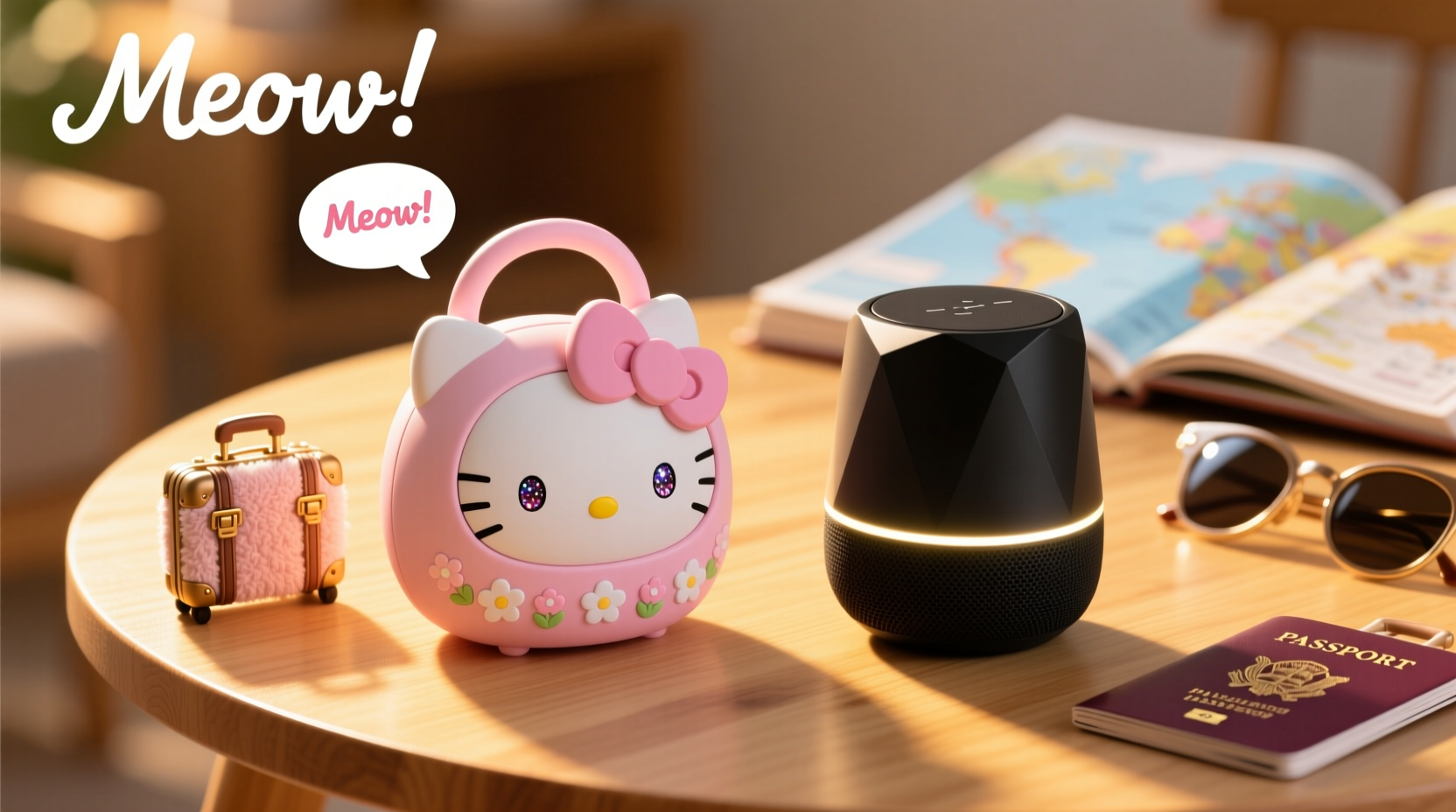 hello kitty speaker for travel vs smart speaker is the cuteness really worth it