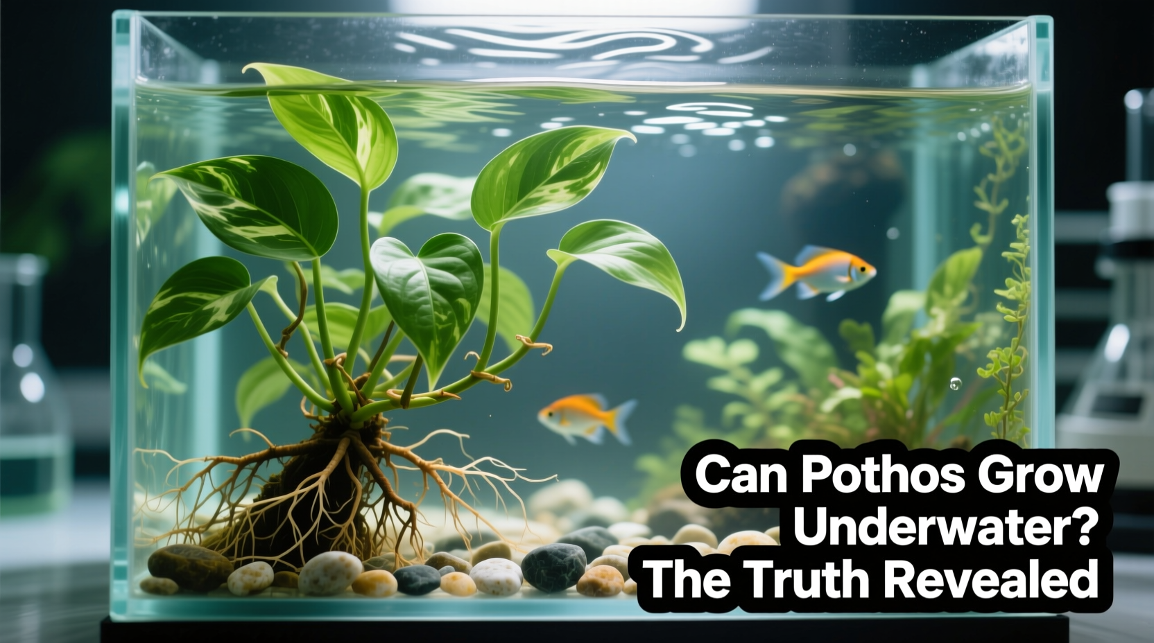 can pothos grow underwater