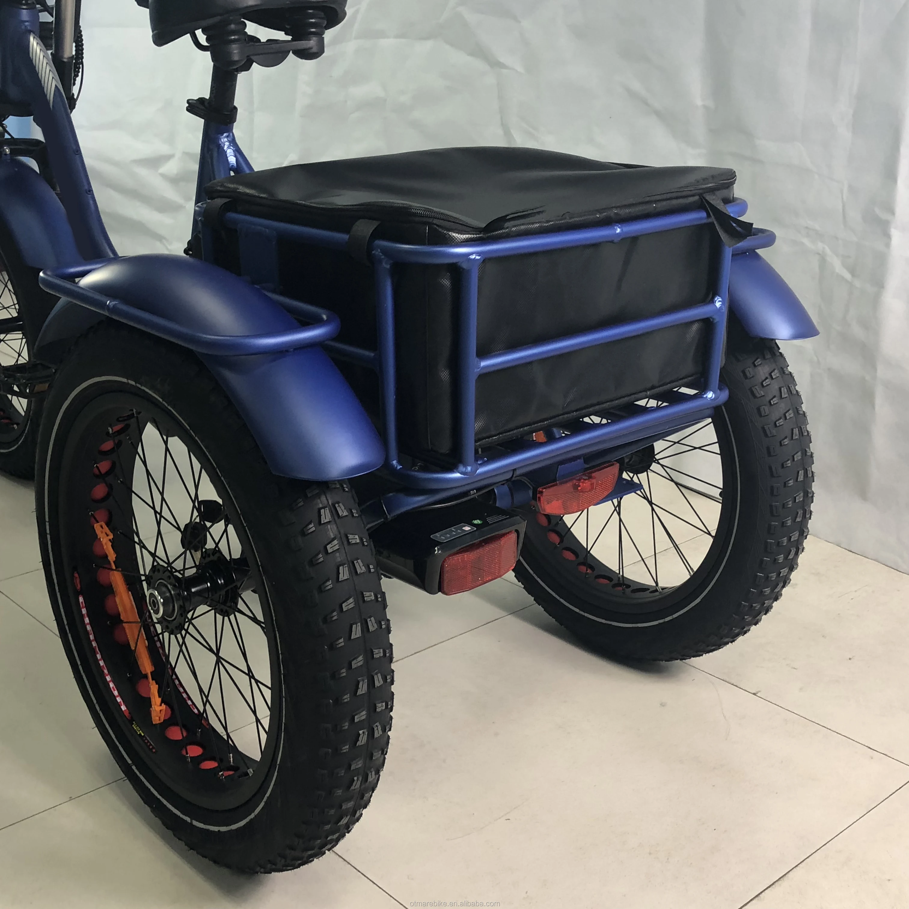 New design 20inch 3 wheel mid drive electric bike adults hot sale big tyre electric tricycle easy rider electric bike