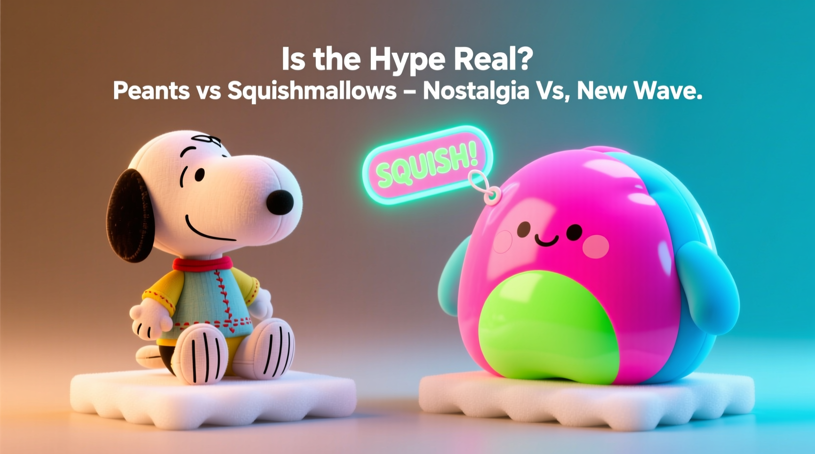 peanuts plush vs squishmallows are squishmallows worth the hype or is peanuts nostalgia still winning