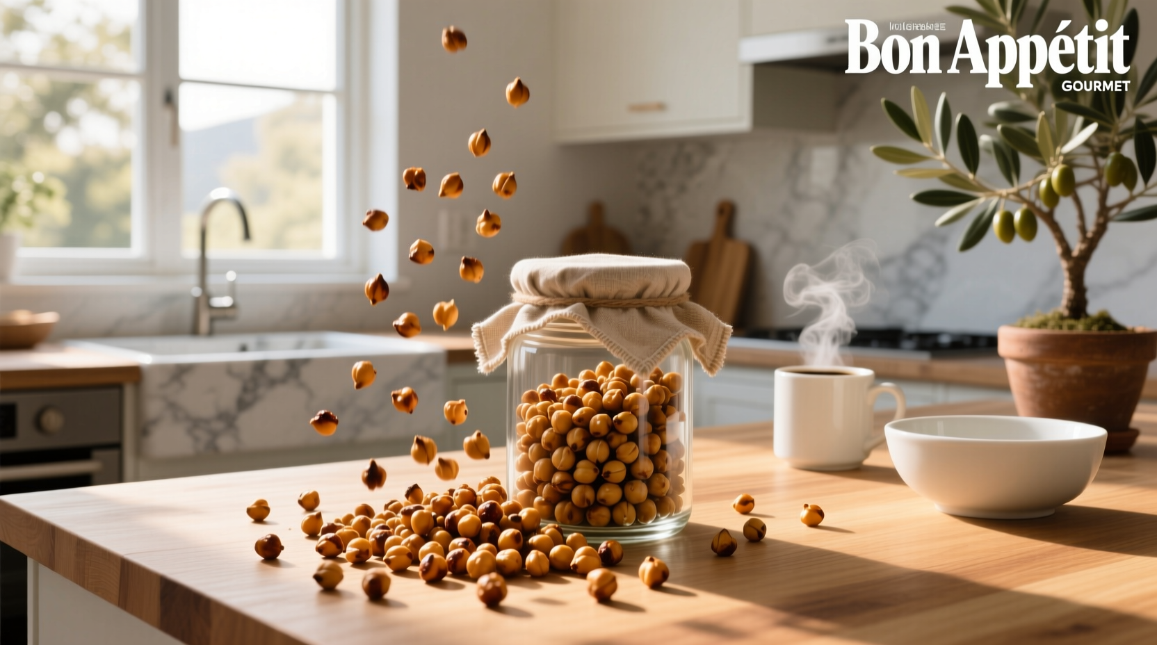 how to make crispy roasted chickpeas that stay crunchy