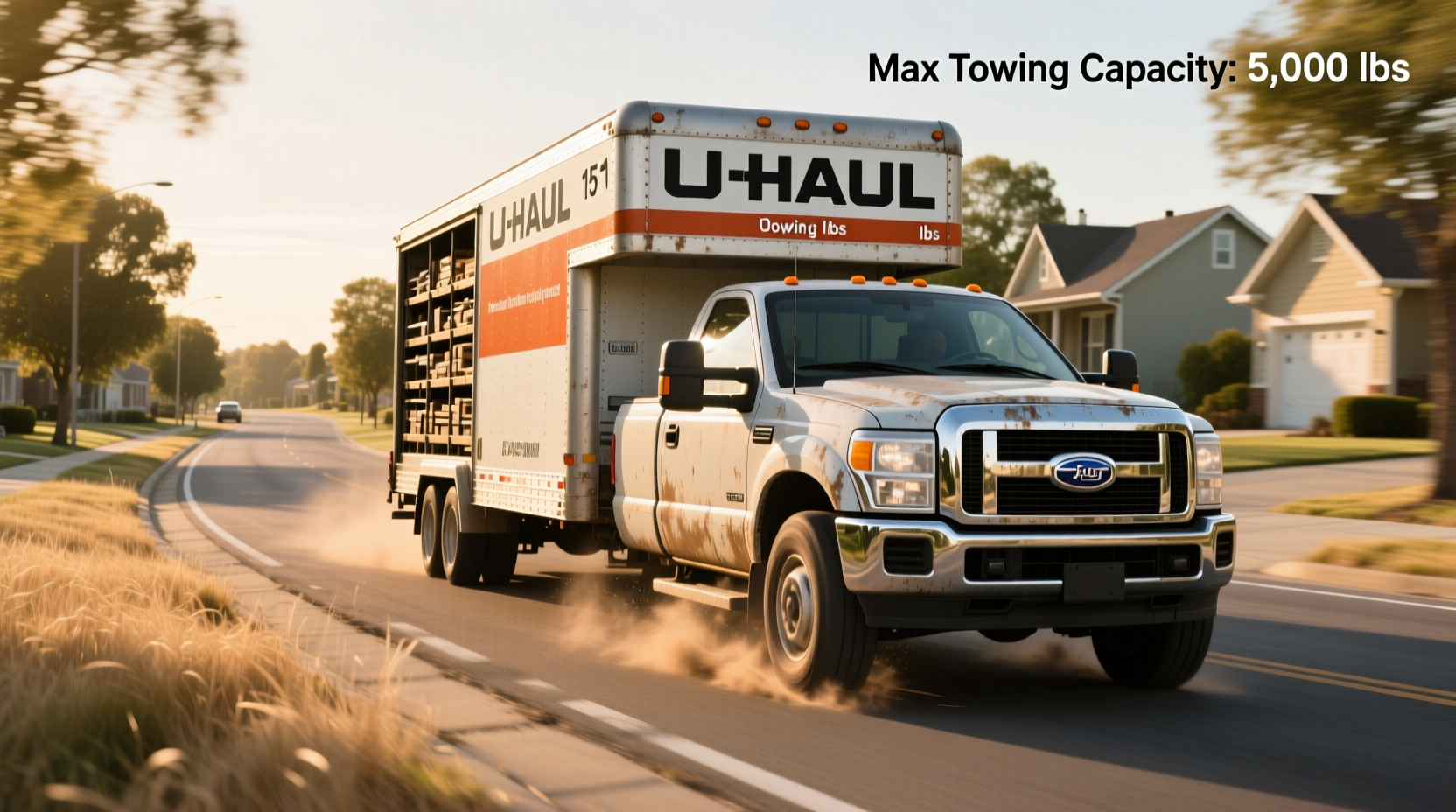 15 ft u haul towing capacity pickup options
