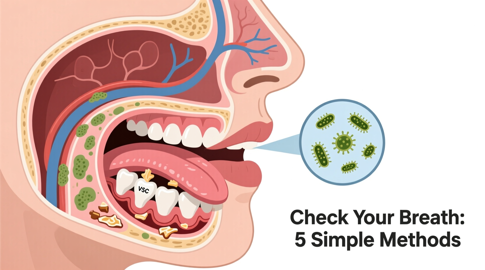 why cant i smell my bad breath causes and how to check