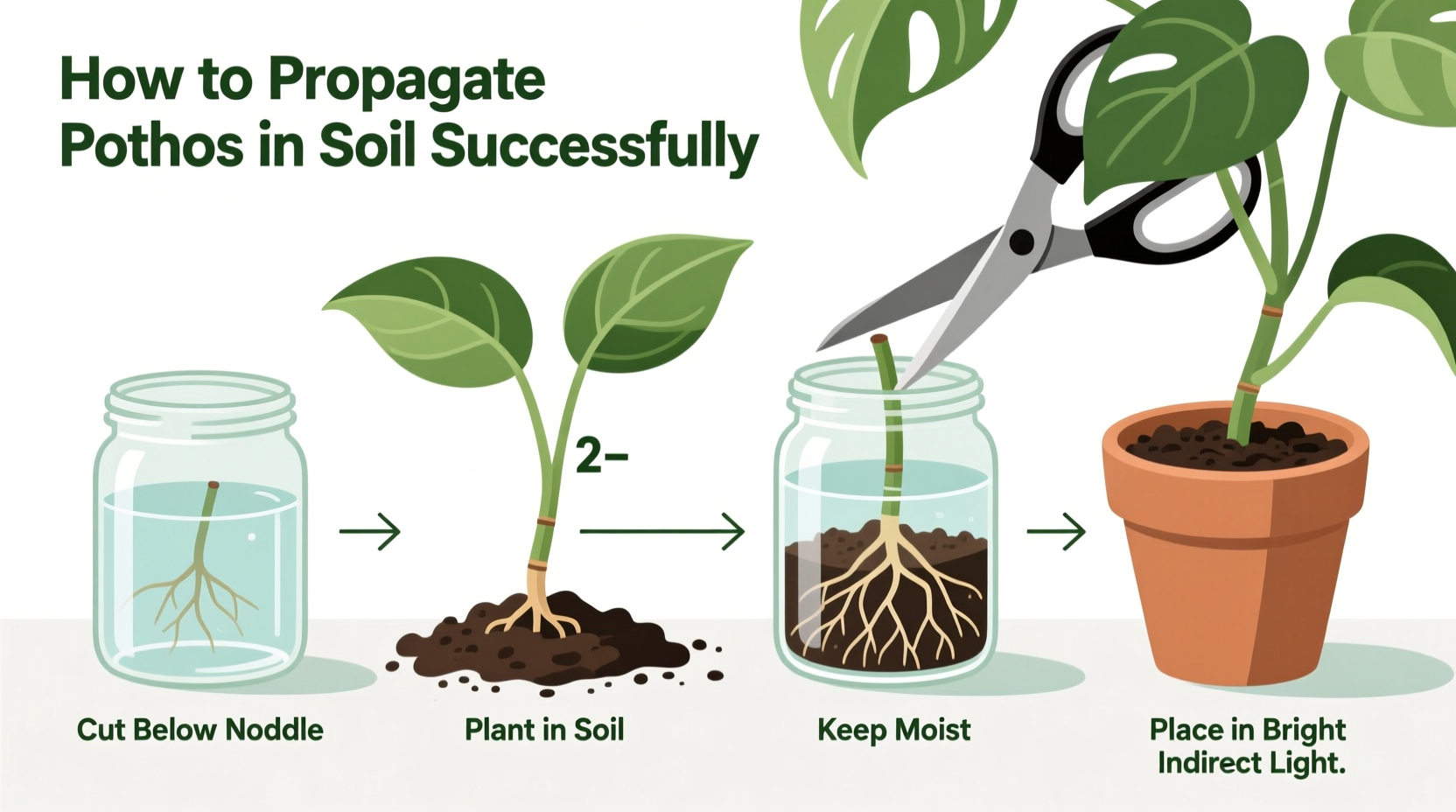 How to Propagate Pothos in Soil Successfully