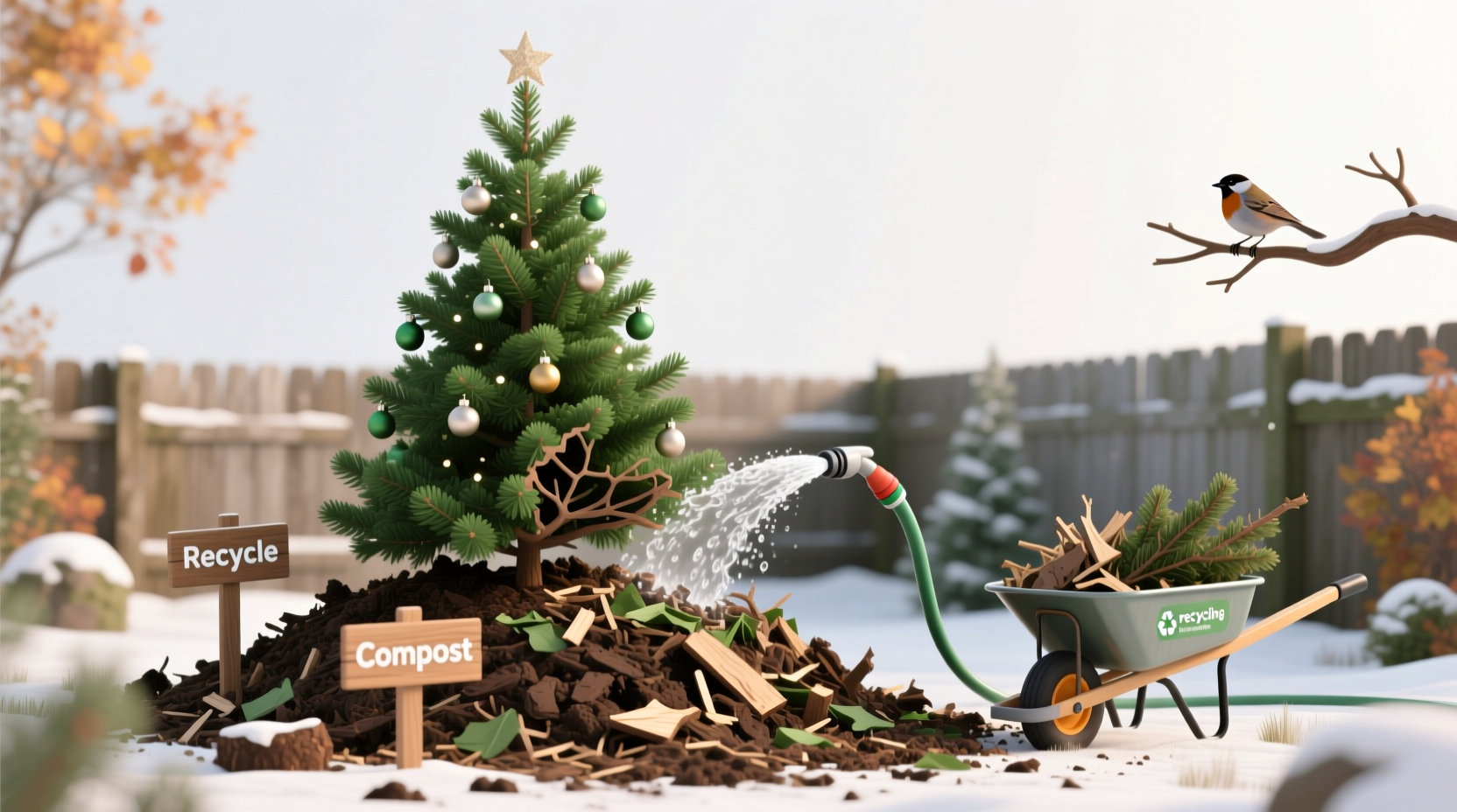 christmas tree recycling tips